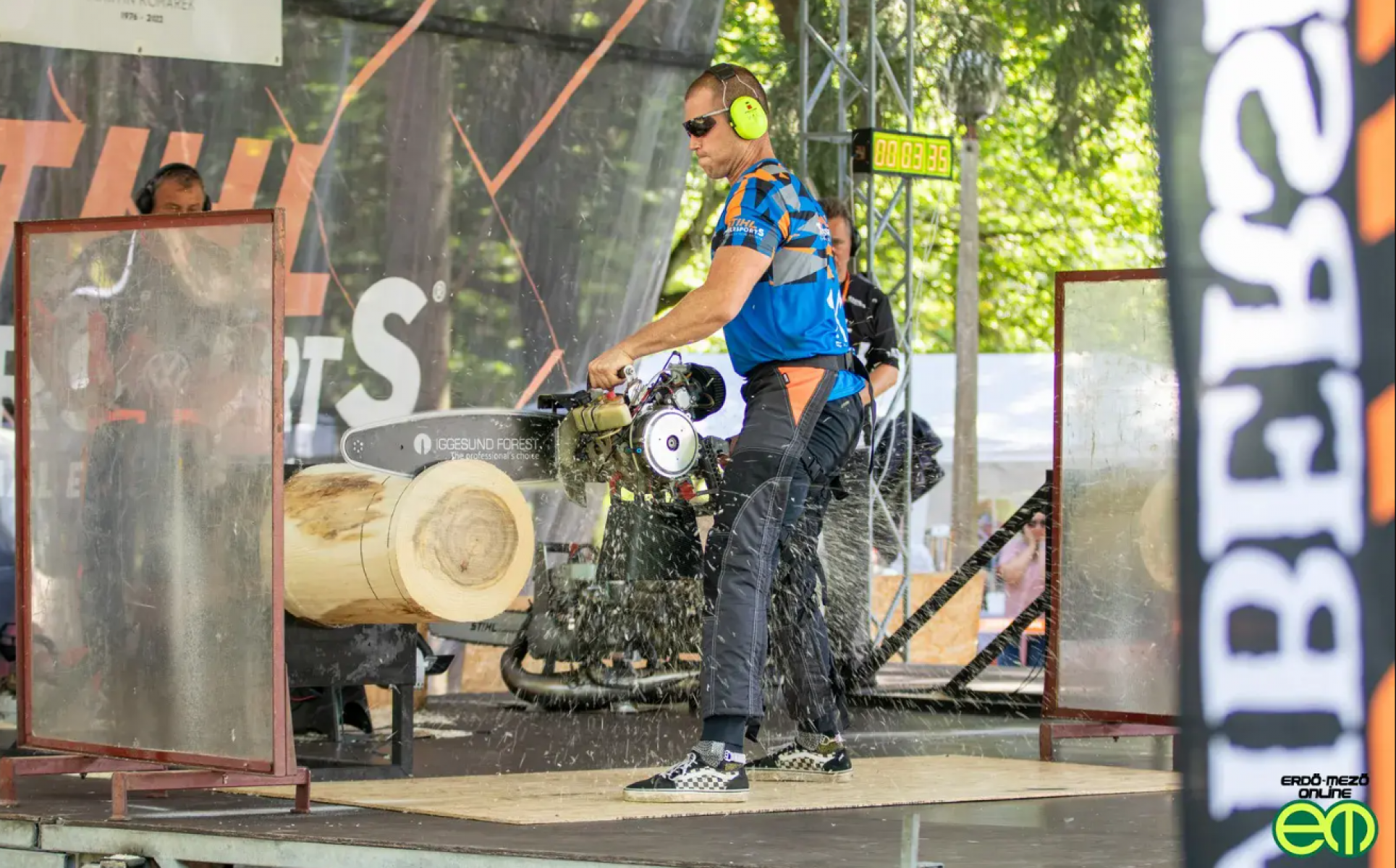 STIHL Timbersports videó: fiatalok állhattak a dobogóra Parádon