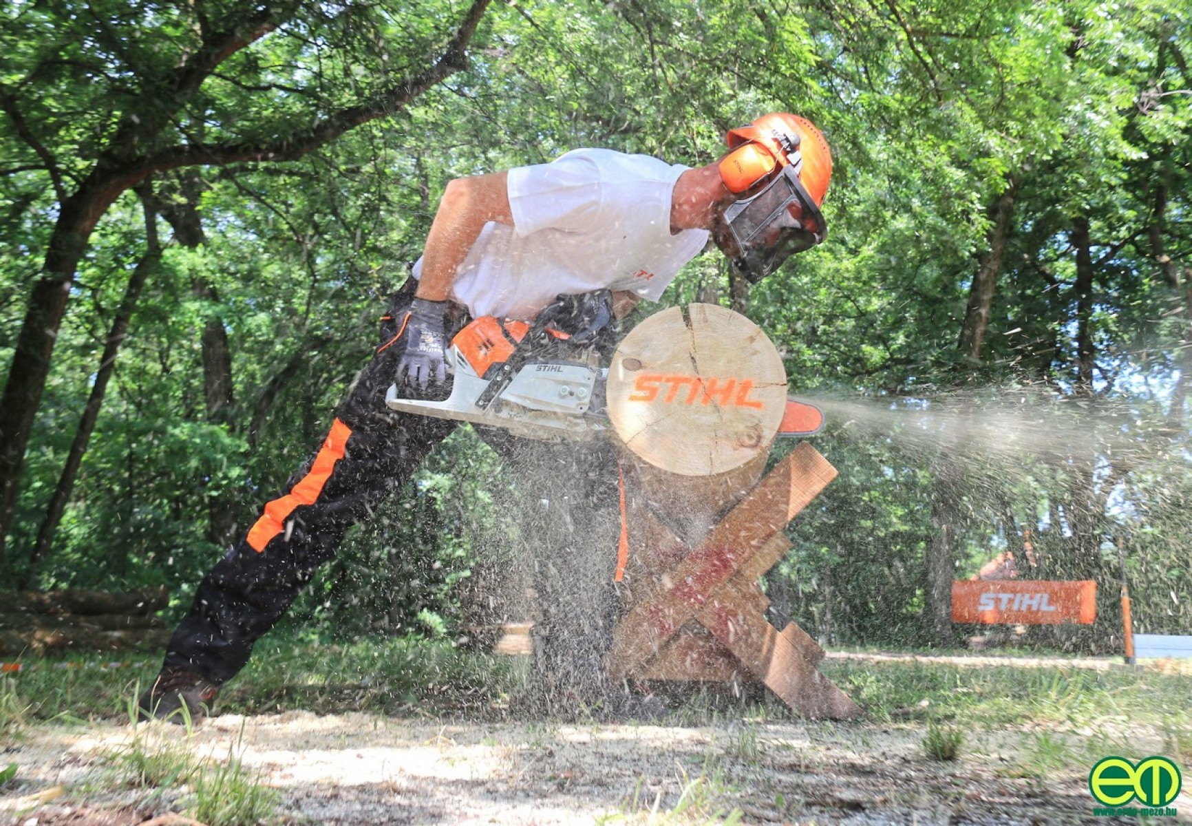 Meglepetés akáccal a gemenci csapat győzött a dél-alföldi STIHL fakitermelő versenyen