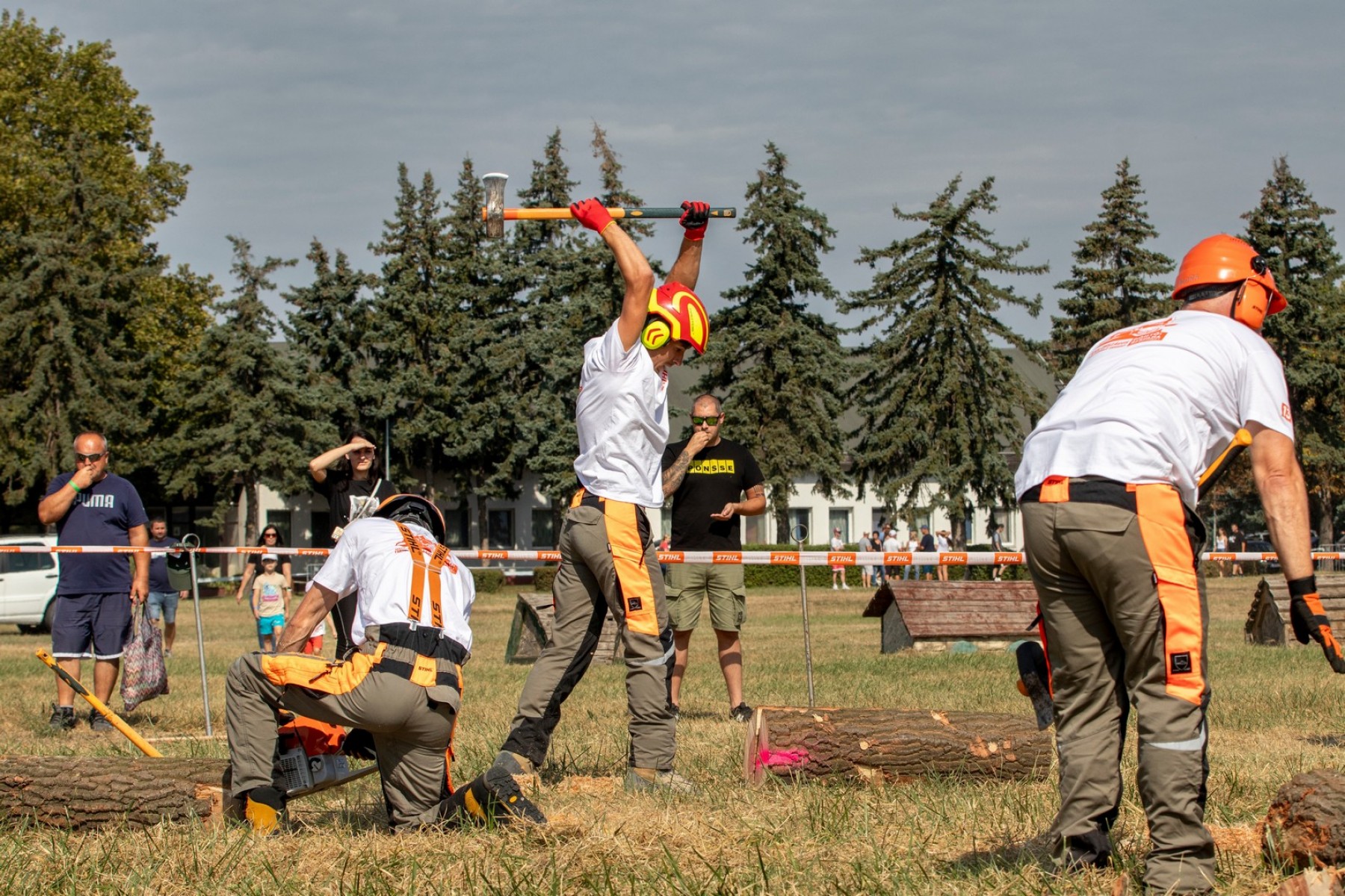 Videón a STIHL Országos Fakitermelő Bajnokság döntőjének legjobb pillanatai