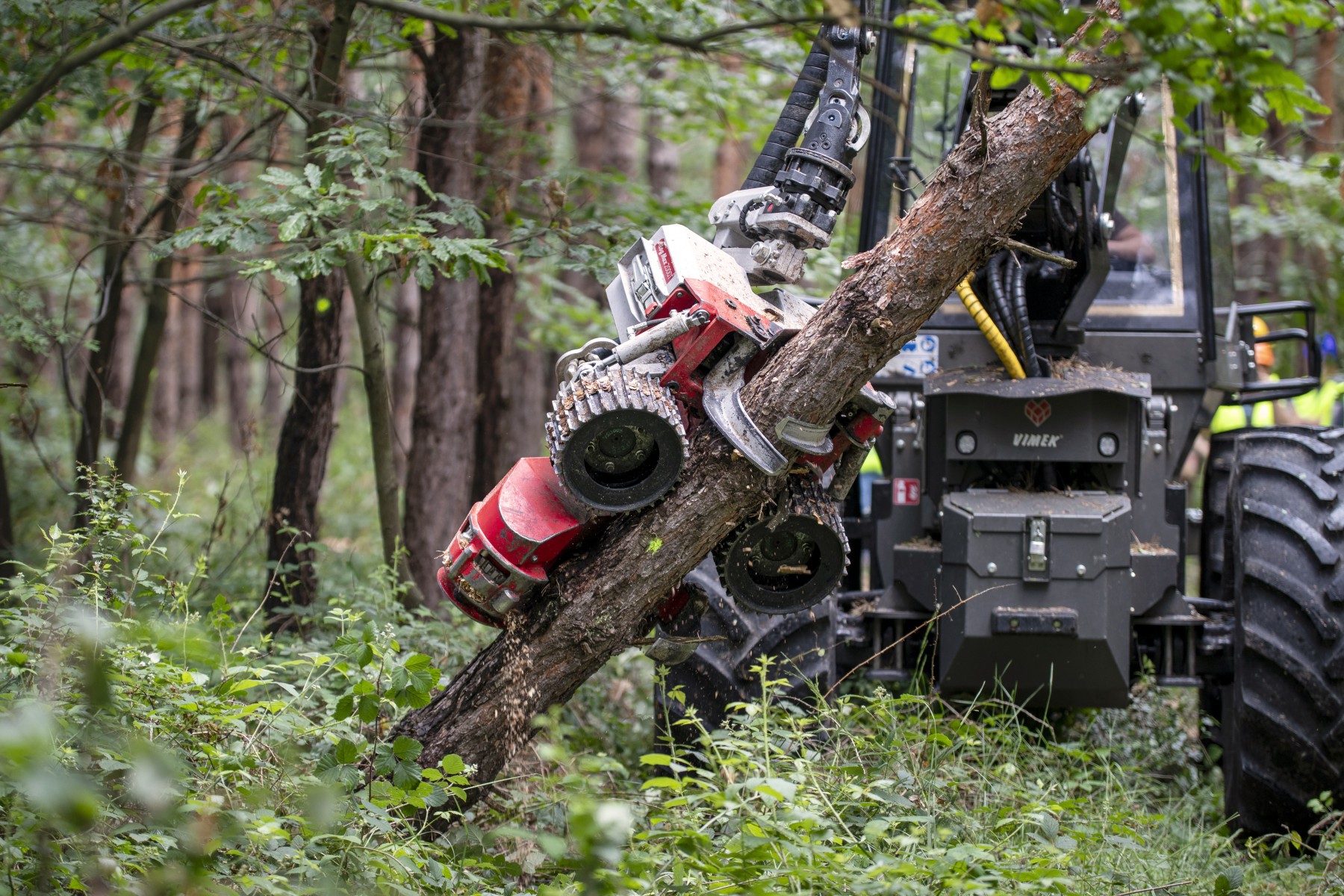 Vimek harvester bemutatózott - Megnéztük!