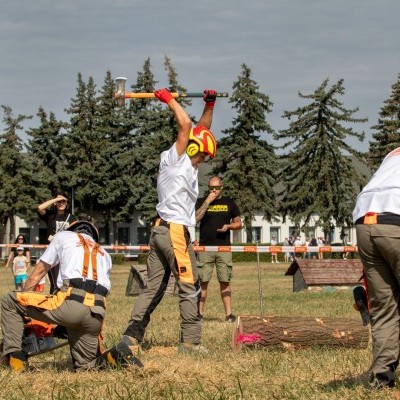 Videón a STIHL Országos Fakitermelő Bajnokság döntőjének legjobb pillanatai