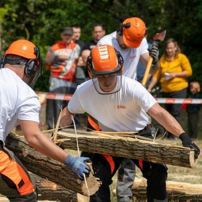 Ezúttal sem akadt kihívója a gemenci favágóknak Ásotthalmon