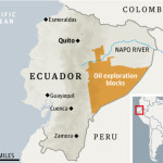 Ecuador kiaknázatlan olajlelőhelyei az őserdő alatt (Forrás: Guardian)