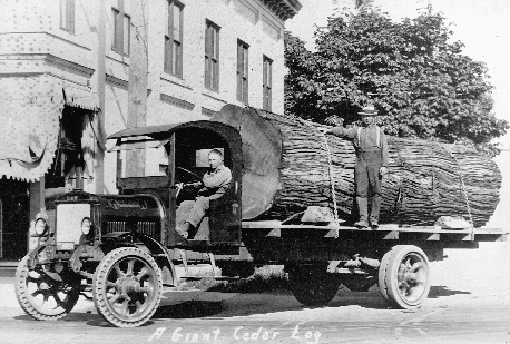 Kenworth logging truck