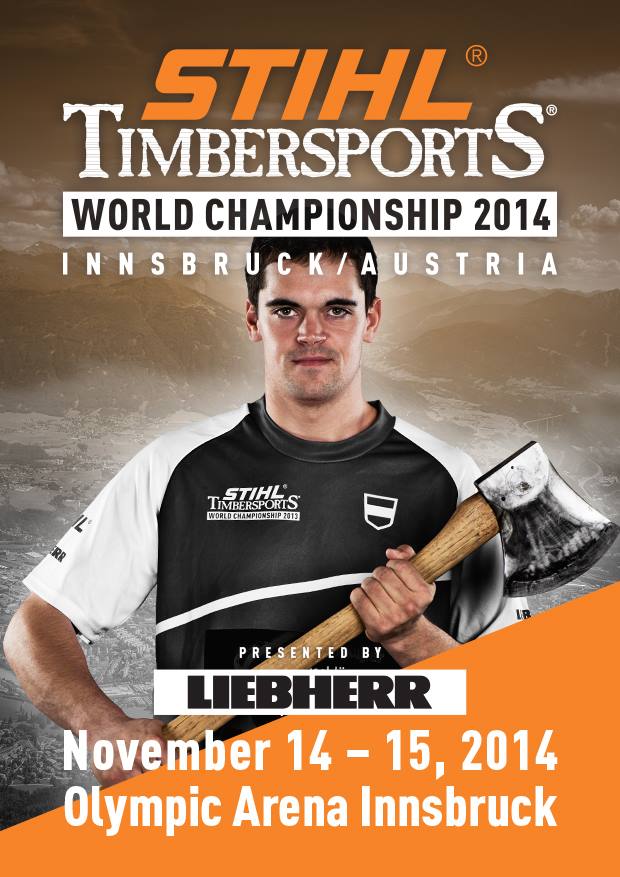 Ausztriában lesz a 2014-es STIHL Timbersports világbajnokság