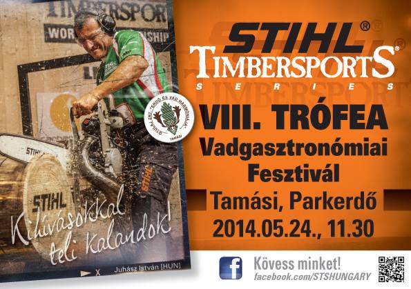 STIHL Timbersports bemutatók a hétvégén - Tamásiban, Várpalotán és Pápán