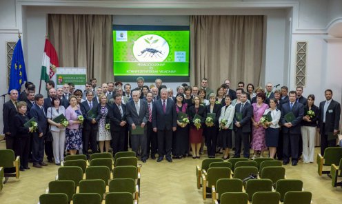 Erdészeti és vadgazda iskolák dolgozóit is kitüntették a Környezetvédelmi Világnap alkalmával