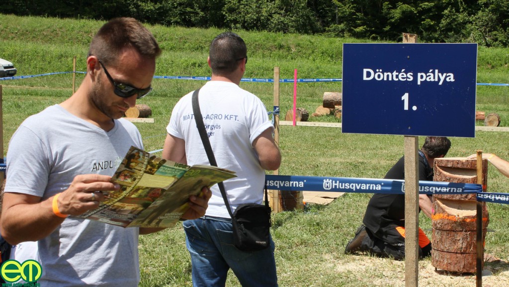 A verseny közben az Erdő-Mező Magazin olvasására is lehetőség nyílt
