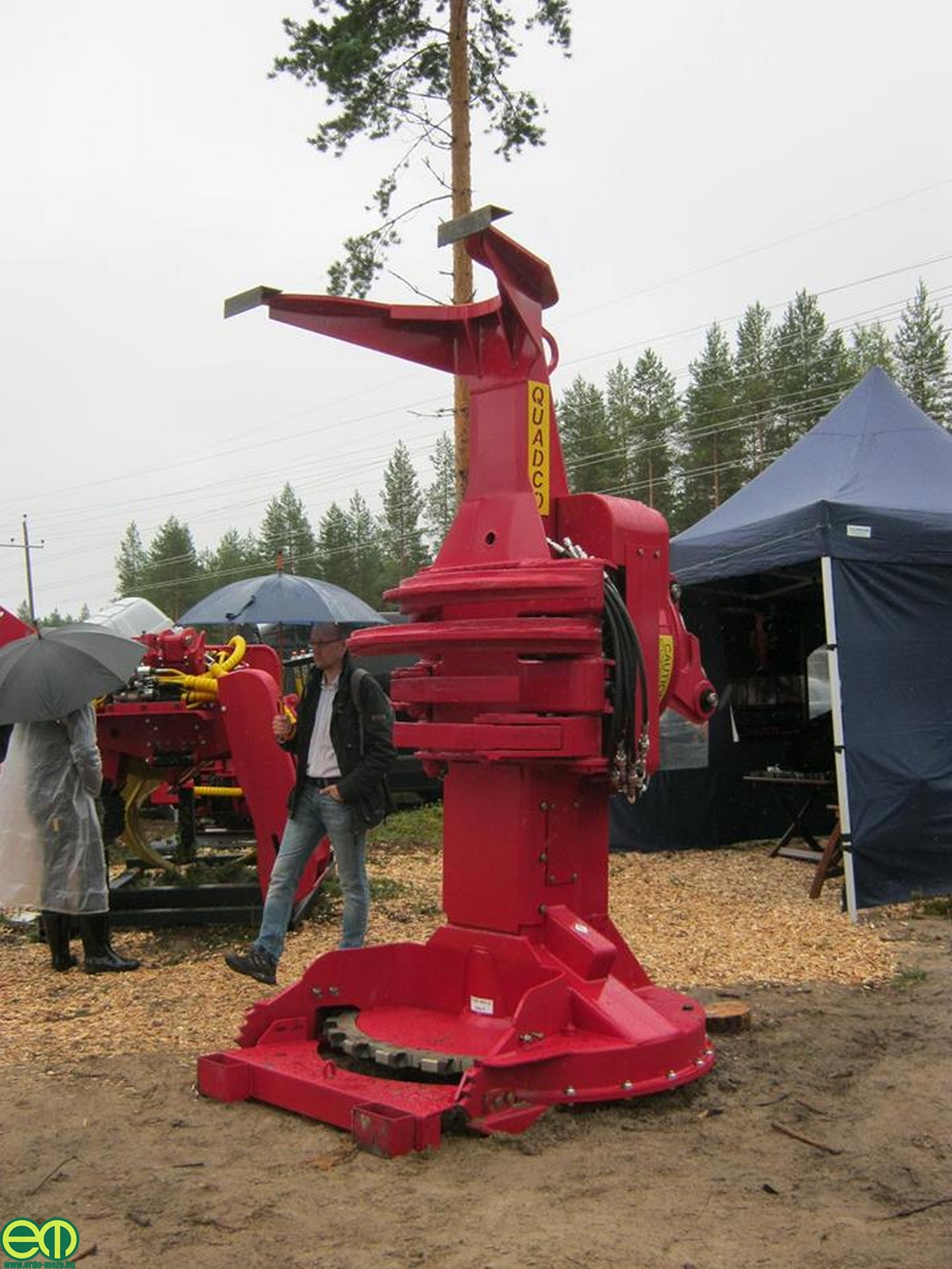 Erdészeti gépek a FinnMETKO gépkiállításon (KÉPEK)
