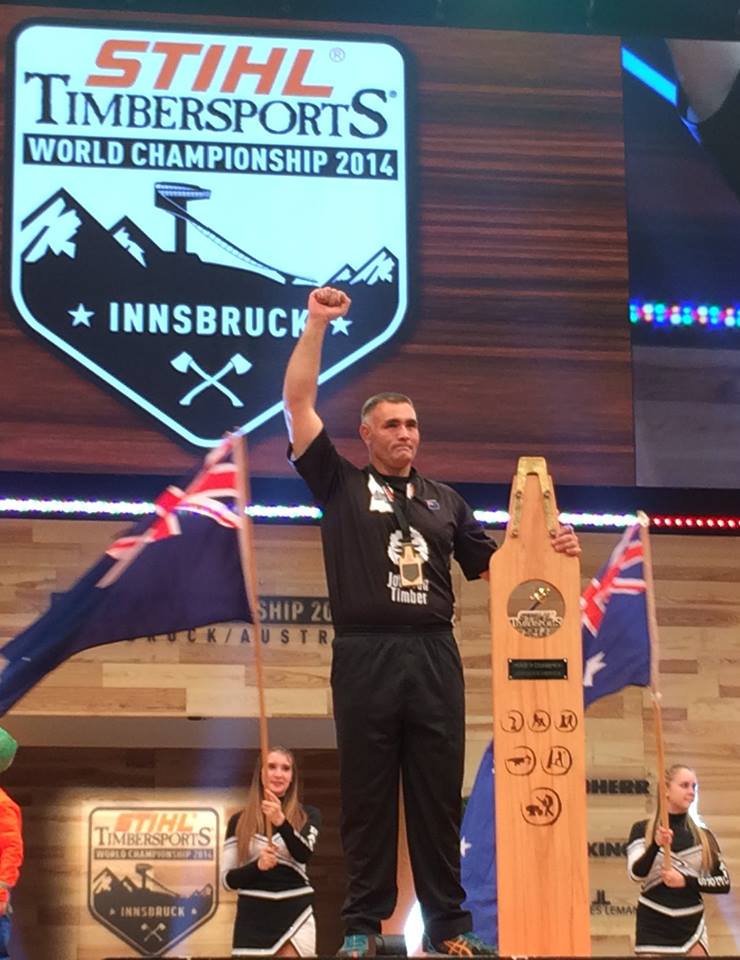 Jason Wynyard nyerte 2014-es STIHL Timbersports VB-t