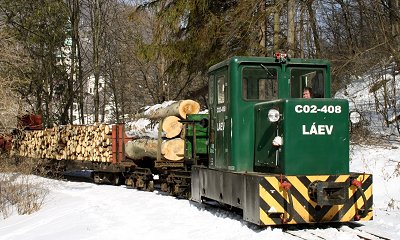 Fával rakott erdei vonatot indít az Északerdő Zrt. március 15-én