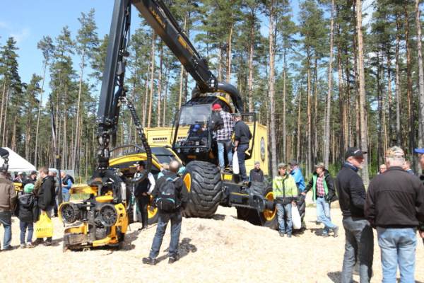 A kíméletes erdészeti technológiákat keresték a SkogsElmia szakkiállításon