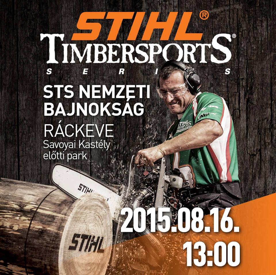 Ráckevén lesz a STIHL Timbersports Nemzeti Bajnokság