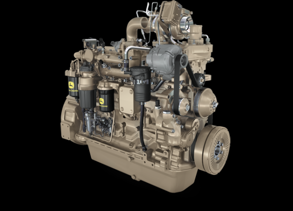 2. ábra: Korszerű feltöltéses, iTier 4 besorolású dízelmotor (www.deere.com )
