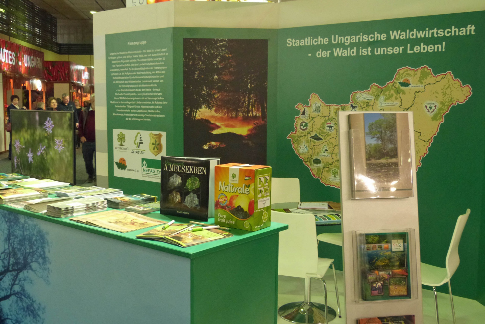 Állami erdőgazdaságok a Grüne Woche kiállításon