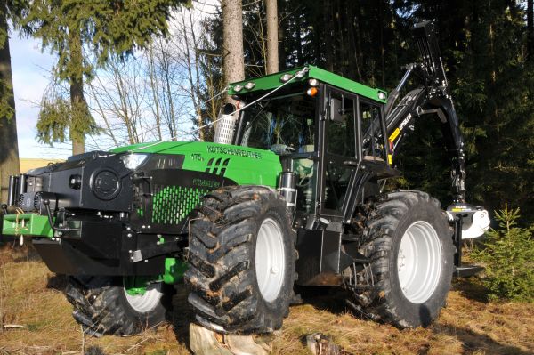 Kotschenreuther erdészeti gépek - Új erdészeti traktorok az ODISYS-től