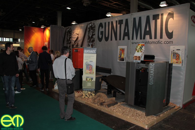 A megújuló energiákkal foglalkozó RENEO kiállítás egyik kiállítójaként a Guntamatic is bemutatja kazánjait