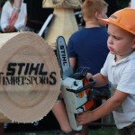 A legfiatalabb STIHL Timbersports rajongó