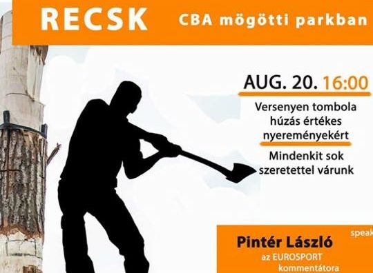 Augusztus 20-án is STIHL Timbersports fakitermelő verseny - Recsken lesz a Mátra Kupa délután