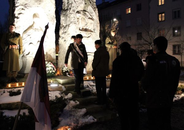 Erdőmérnök hallgatók is emlékeztek a Don-kanyarban elesett hős magyar katonákra