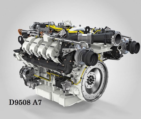 A Liebherr D9812 az év legjobb dízelmotorja