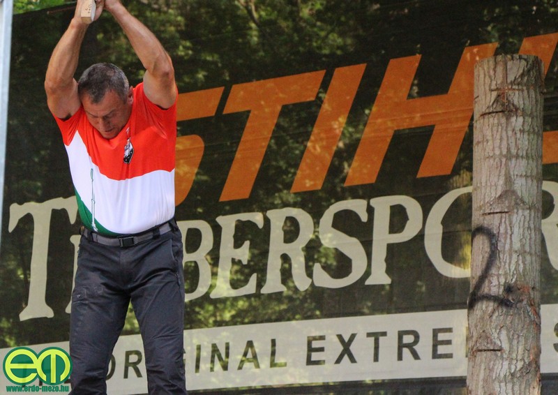 Országos csúccsal ötödször is Juhász István nyerte a STIHL Timbersports Országos Bajnokságot (+VIDEÓK, KÉPEK)