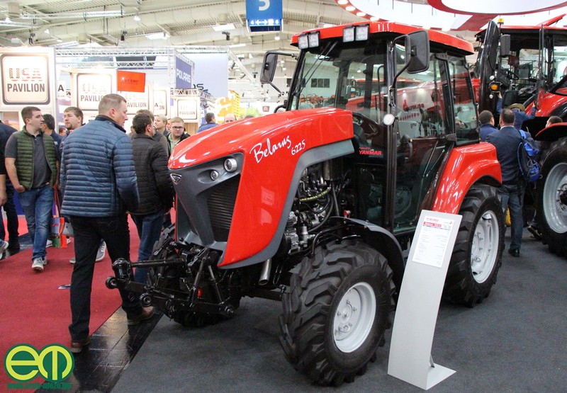 Az új MTZ traktor is bemutatkozott Hannoverben