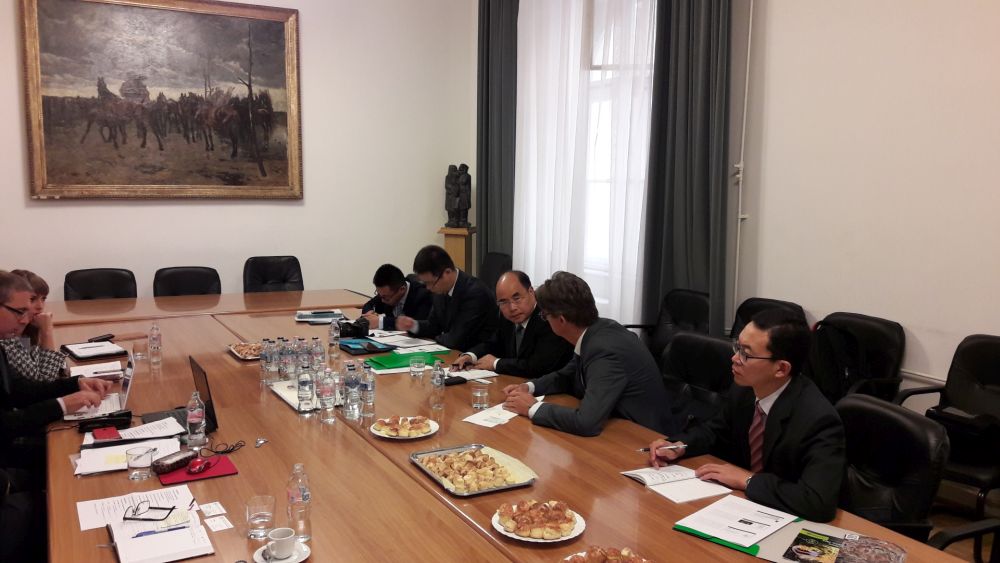 Kínai erdészeti delegációval tárgyalt az Országos Erdészeti Egyesület