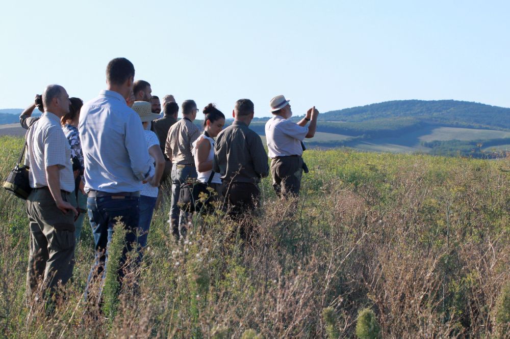 2020 szeptemberében az OMVK konferenciát tartott a zöldítésről és annak helyes gyakorlatáról, aminek terepi része Kozárdon, Hajas Péter Pál gazdaságában zárult (Fotó: Gribek Dániel)