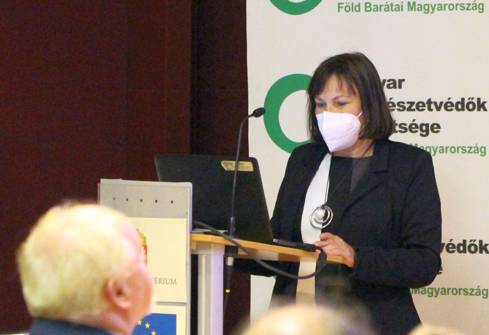 Érdiné dr. Szekeres Rozália, az Agrárminisztérium Természetmegőrzési Főosztályának vezetője