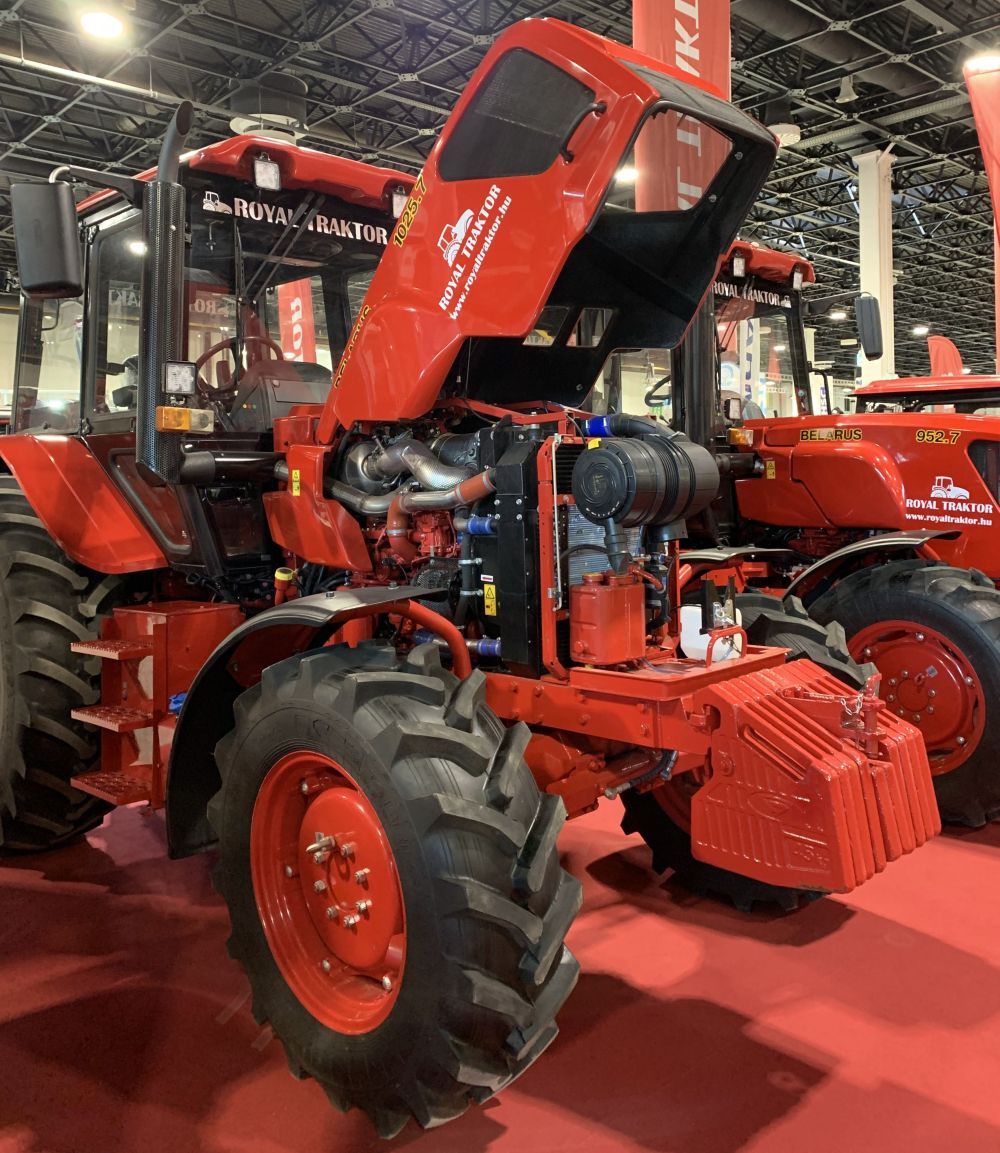 Megérkeztek az új MTZ-k - Saját motort fejleszt az európai piacra a Belarus traktor