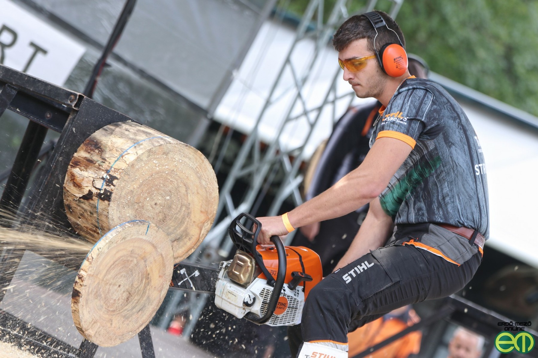 Strúbel Bence sérülés miatt kihagyja a VB-kvalifikációs versenyt - STIHL Timbersports