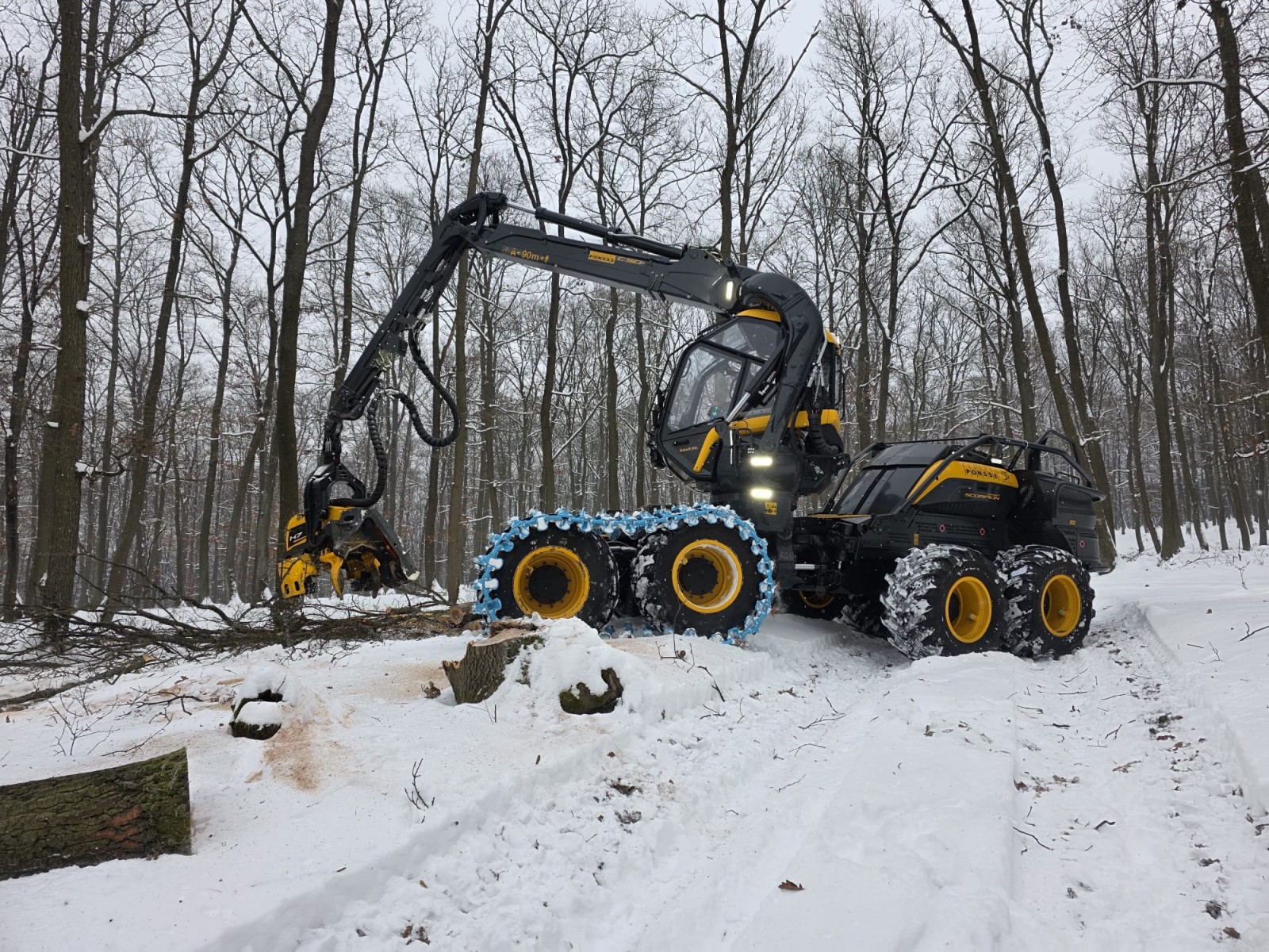 Hogyan dolgozik a Ponsse Scorpion Giant? Most kipróbálhatod! - Tesztidőszak indul